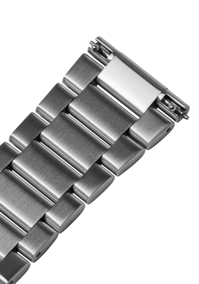 23mm Stainless Steel Band - All Silver