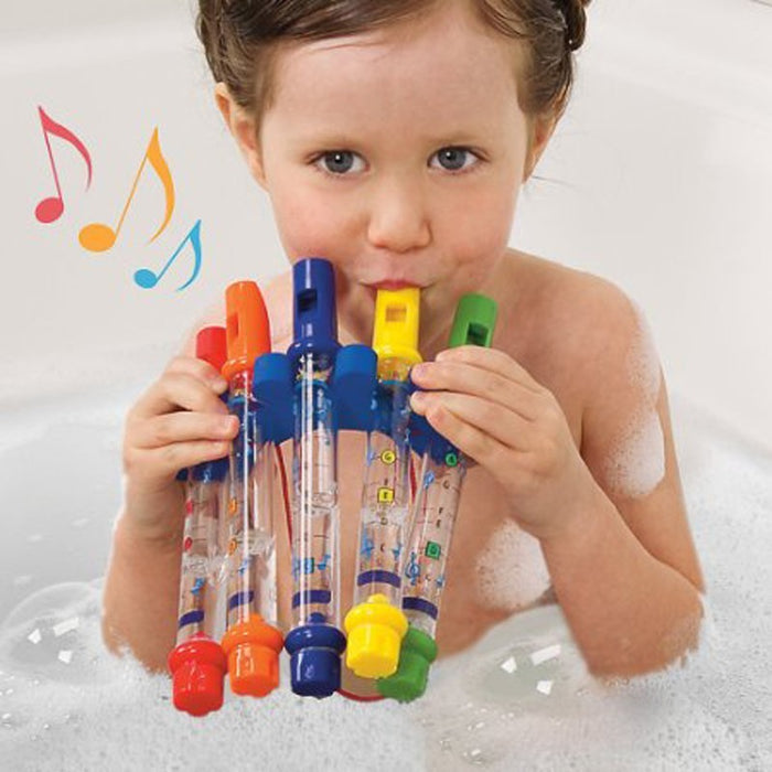 5pcs Lot Kids Bathtime Fun Water Flutes Set Bath For Bathing Shower Toys Musical Boys Girls 🇨🇳
