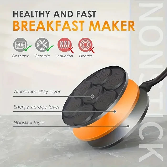 7 Pancake Griddle Pan 🇨🇳