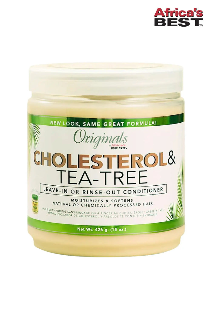 AFRICA'S BEST ORIGINALS CHOLESTEROL TEA-TREE OIL 15oz - BSW BEAUTY CANADA
