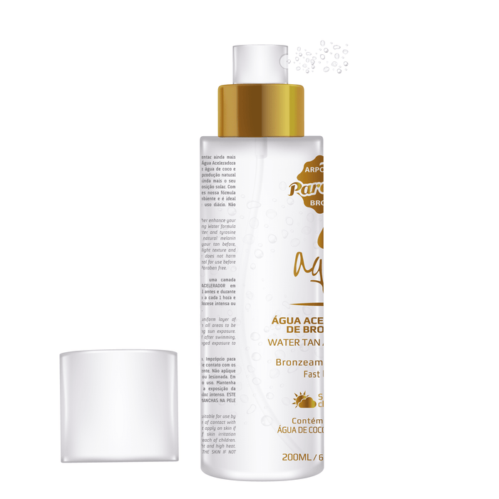 Água Aceleradora de Bronzeado – 200ml