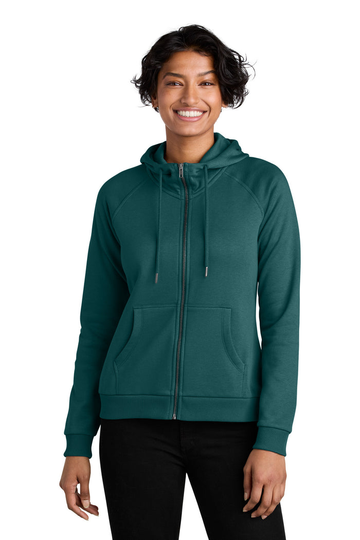 Allmade ®  Women's Organic CVC Fleece Full-Zip Hoodie AL5003