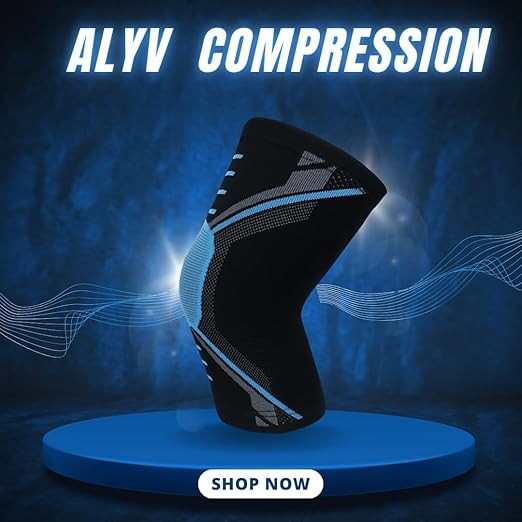 ALYV Compression Knee Sleeves- Size-XL