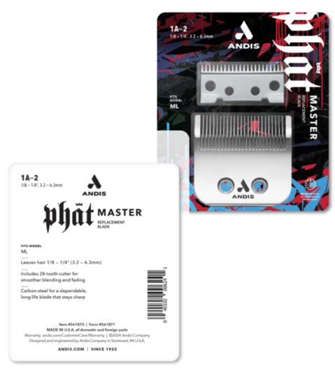 Andis Phat Master Blade for Master - Palms Fashion Inc.