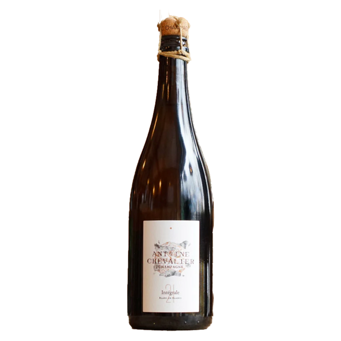 Antoine Chevalier Intégrale Champagne 2021 bottle with cork and label