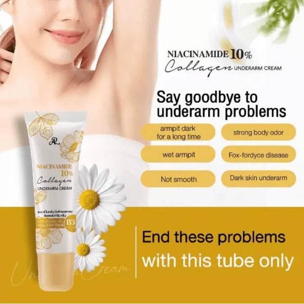 ✨ AR Niacinamide Collagen Deodorant – 60 ml - - Pinky Cosmetics -- United Arab Emirates -- Pinky Cosmetics