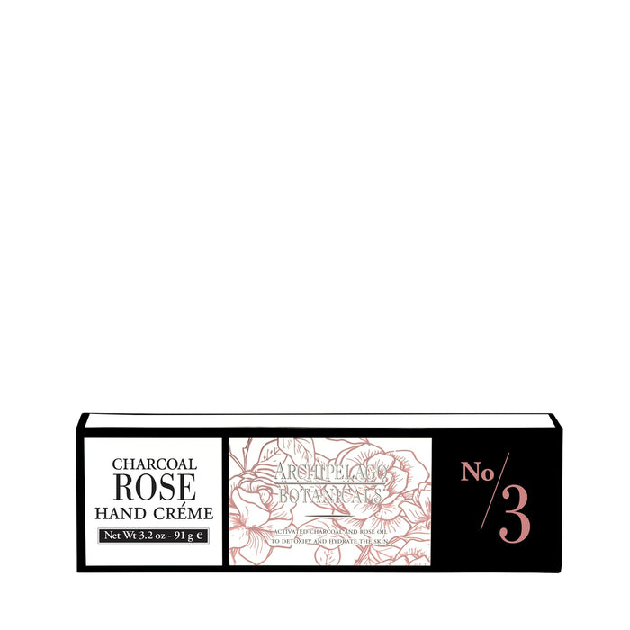 Archipelago Charcoal Rose Jar Hand Creme