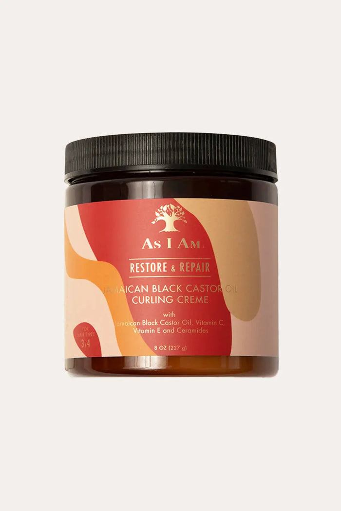 AS I AM JAMAICAN BLACK CASTOR OIL CURLING CRÈME 8oz - BSW BEAUTY CANADA