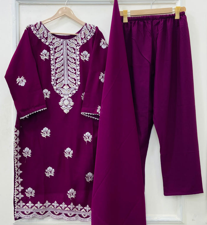 Aura | 3PC Chiffon D-541