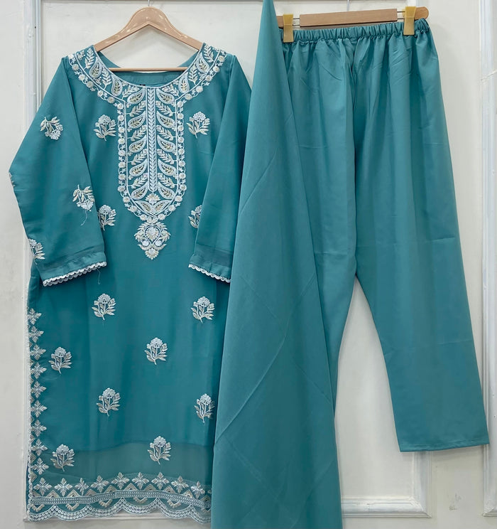 Aura | 3PC Chiffon D-541