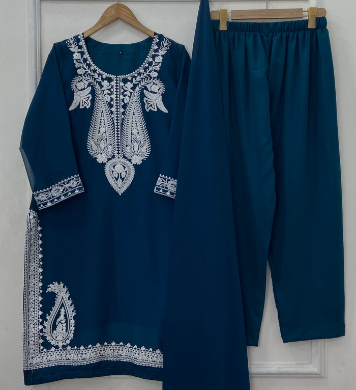 Aurora Eid Embroidered (Chiffon) D-474