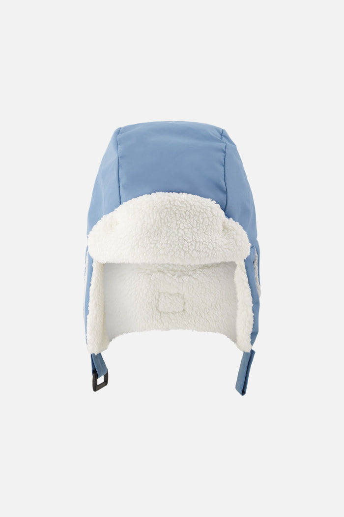 Baby Chapka Blue-Grey-0