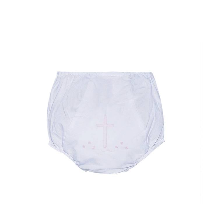 Baby Sen Landon Pink Cross Diaper Cover