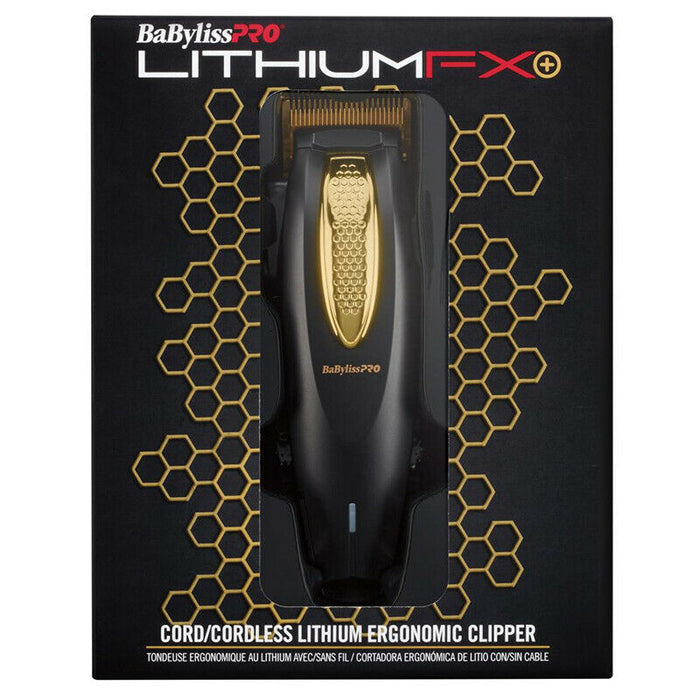 BaByliss PRO Lithium FX+ Cordless Ergonomic Clipper # FX673N - Palms Fashion Inc.
