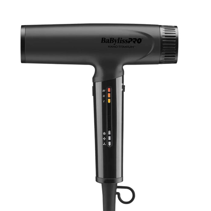 BaBylissPRO Nano Titanium Matte Black Light Ionic High-Speed Dryer BaByliss