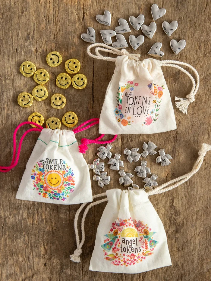Bag of Tiny Tokens, Set of 12 - Hearts-view 4