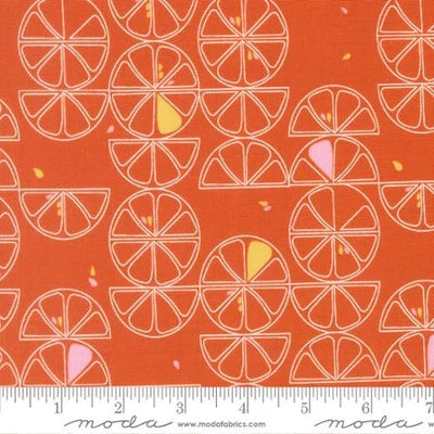 Balisong Papaya- Fat Quarter