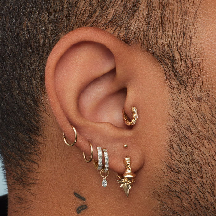 Ball Threaded Stud Earring