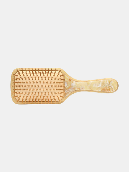 Bamboo Paddle Brush in Lemon Sugar