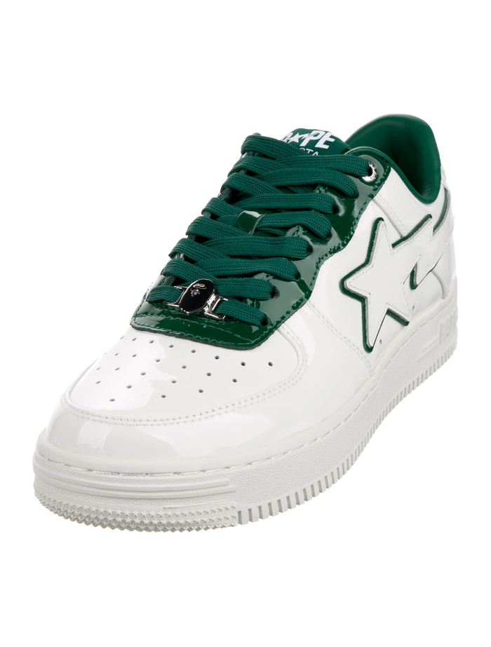 BAPE STA Charol White Green
