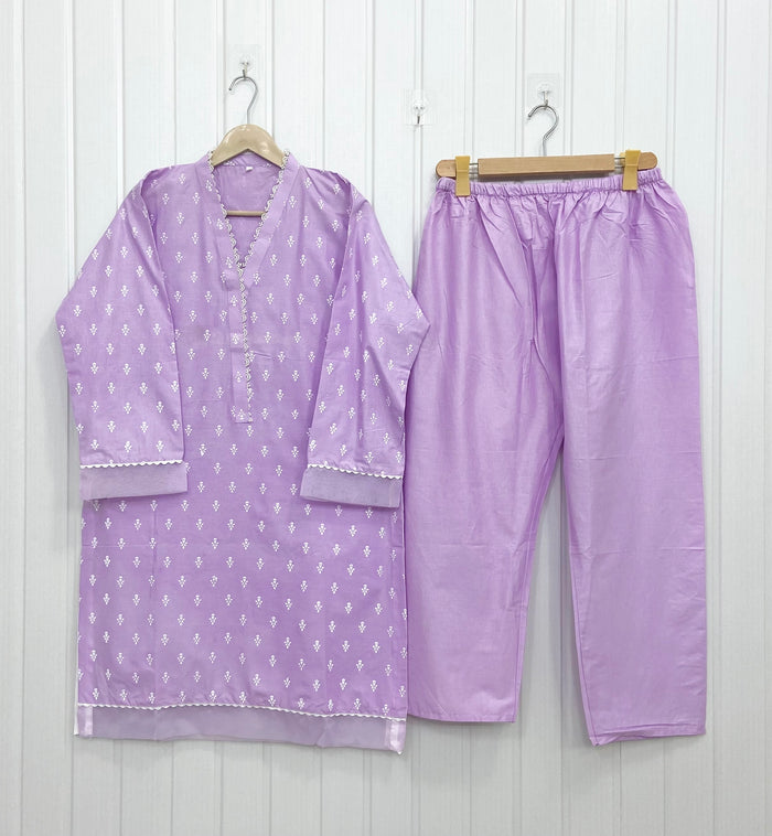 Bareeze Block Printed | Cotton D-719