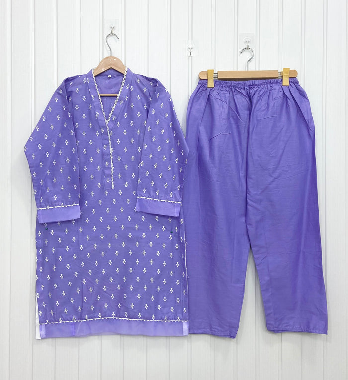 Bareeze Block Printed | Cotton D-719