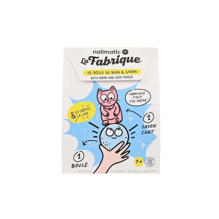 Nailmatic - Bath Bomb & Soap - Crackling - Cat