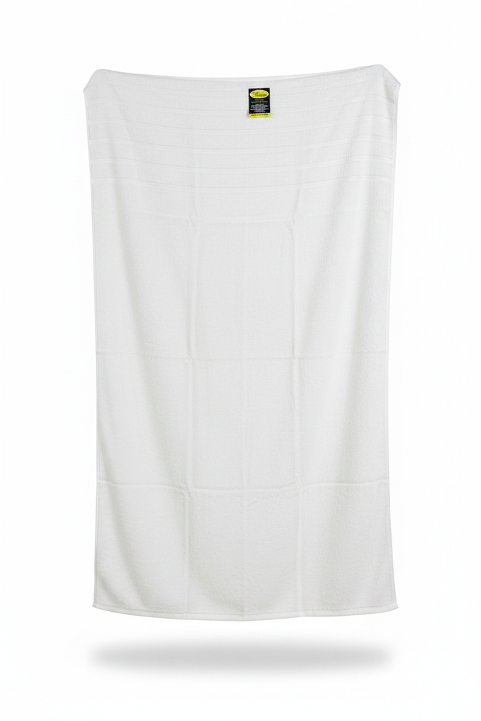 White Bath Towel