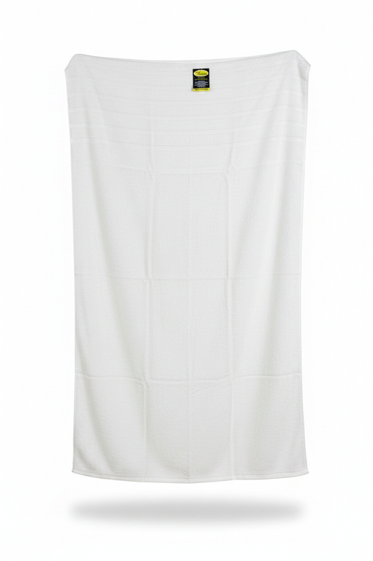 White Bath Towel