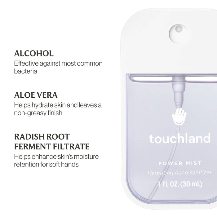 Beach Coco Power Mist Hydrating Hand Sanitizer - B Social Boutique