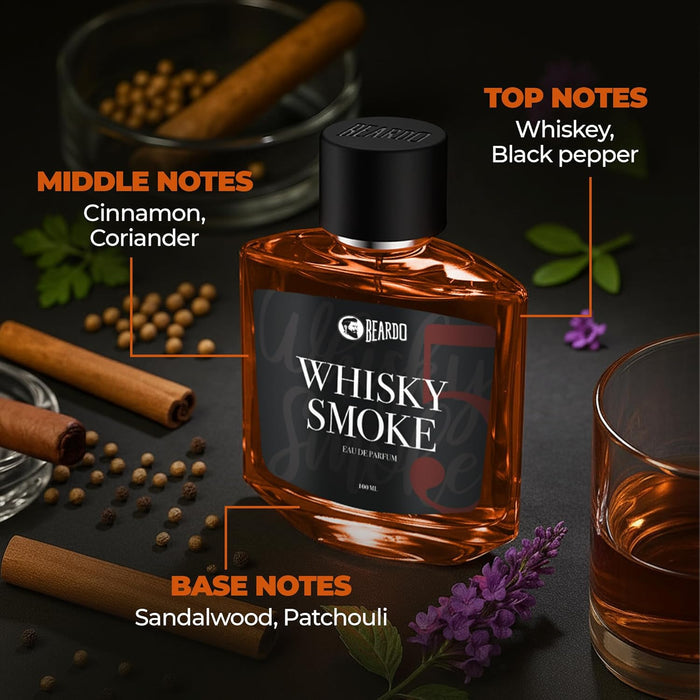 Beardo Whisky Smoke Eau De Parfum, 100ml