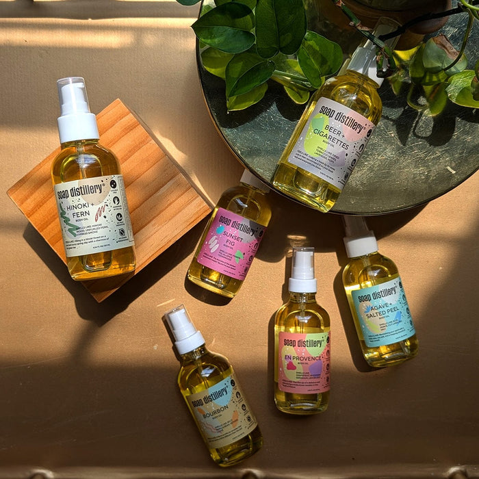 Soap Distillery Beer + Cigarettes Botanical Body Oil