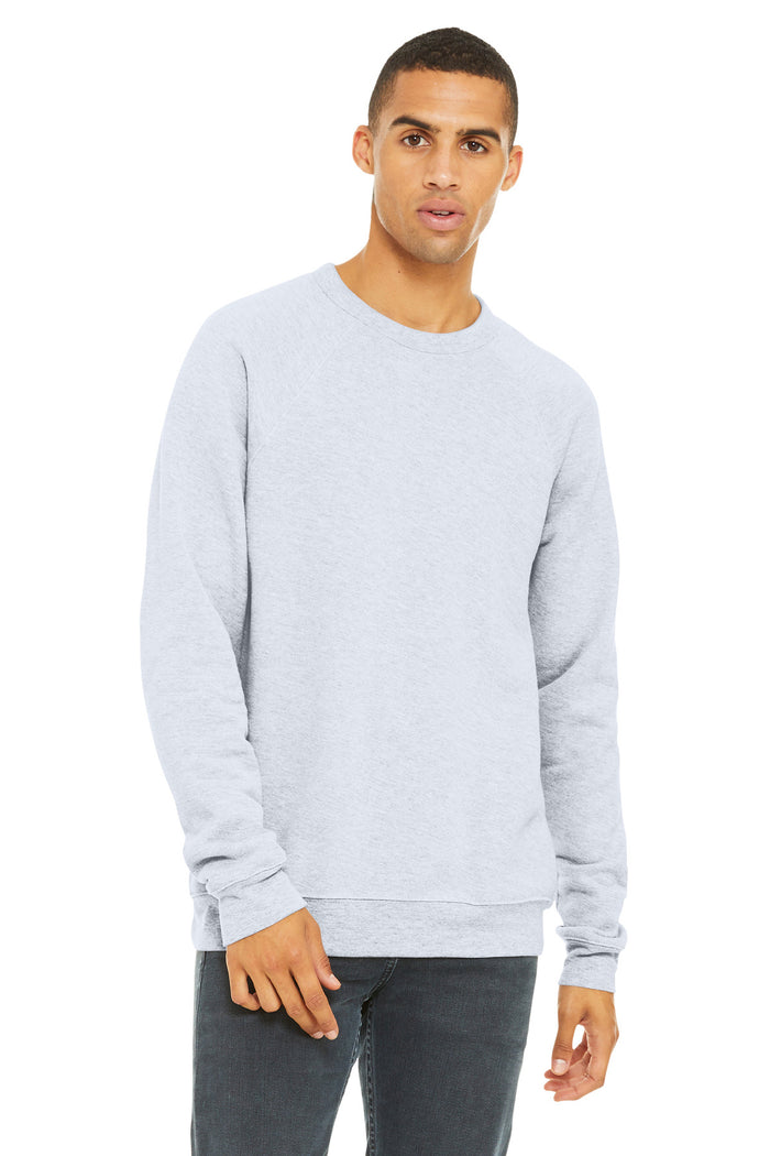 BELLA+CANVAS  ®  Unisex Sponge Fleece Raglan Sweatshirt. BC3901