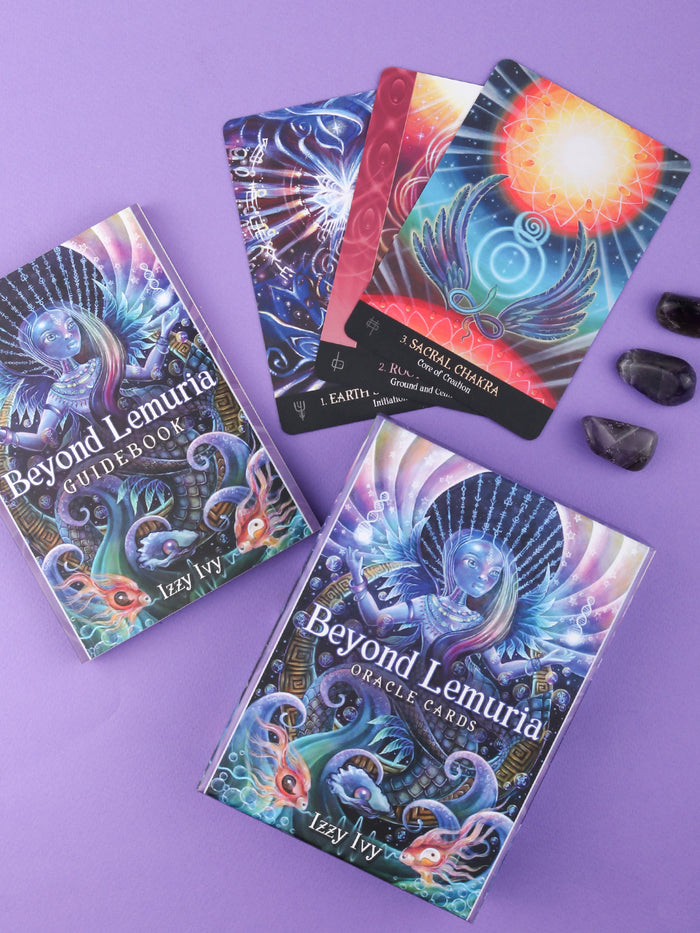 Beyond Lemuria Oracle Cards | One Colour-Image 1