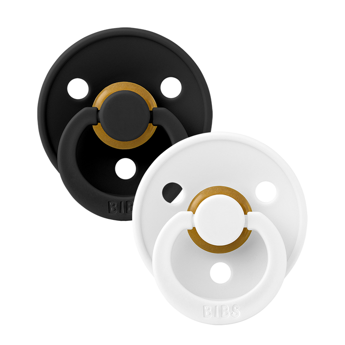 BIBS Colour 2-Pack | Black/White