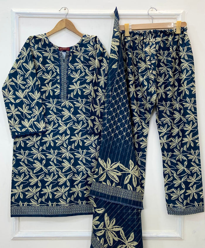 Bin Saeed’s Winter Edit 3PC (Khaddar) D-229