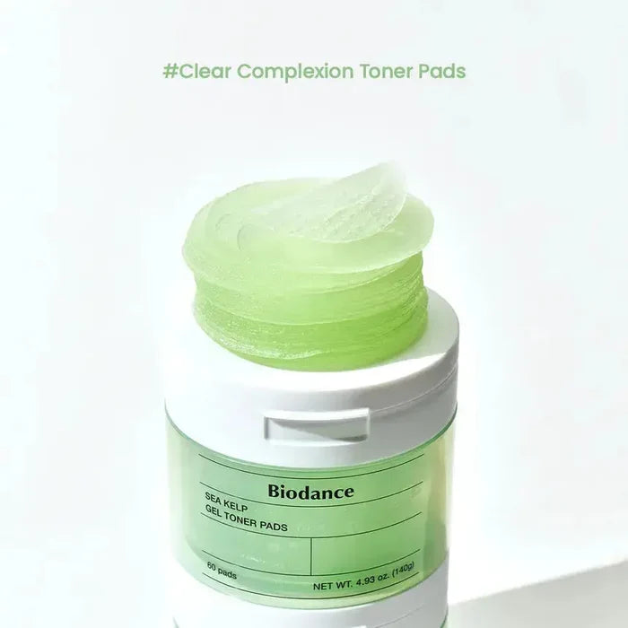 BIODANCE Refreshing Sea Kelp Real Deep Mask Set + Sea Kelp Gel Toner Pads - DOKAN