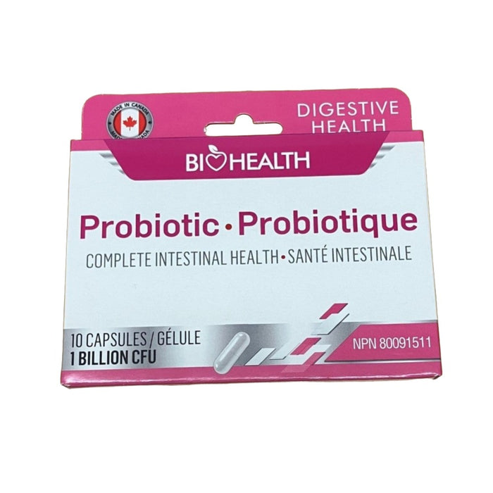BIOHEALTH Digestive Health Probiotic - 10 Capsules