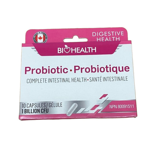 BIOHEALTH Digestive Health Probiotic - 10 Capsules