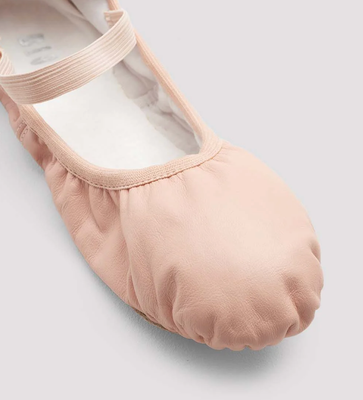 Bloch Ladies Giselle Full Sole Leather Ballet Flats
