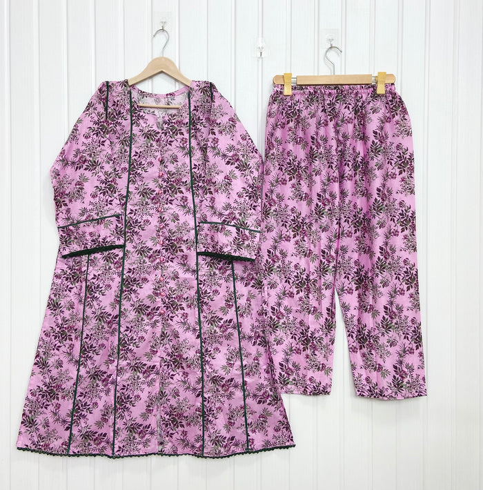 Blossom Printed | Lawn Frocks D-707