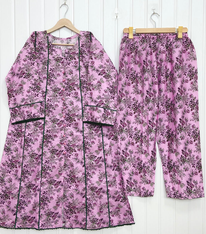 Blossom Printed | Lawn Frocks D-707