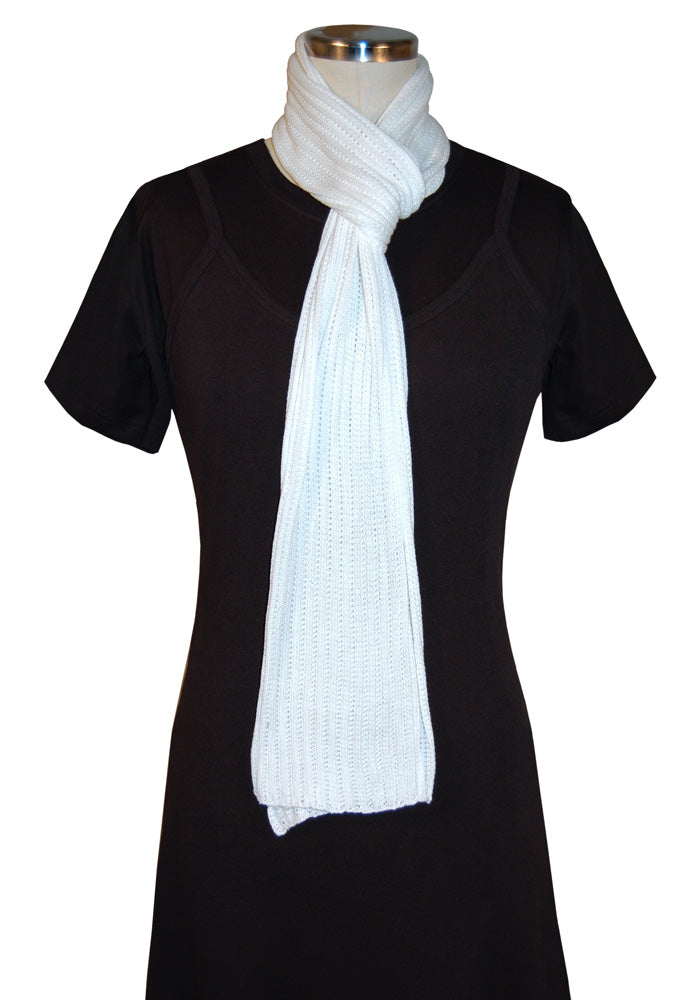 Bolivian Cotton Knit Scarf