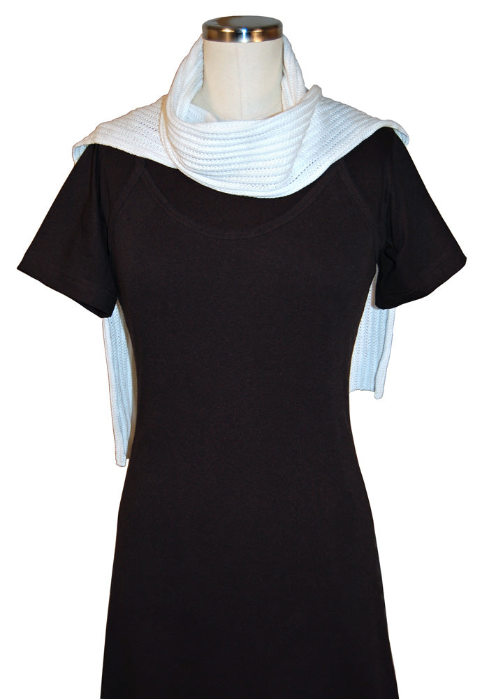 Bolivian Cotton Knit Scarf