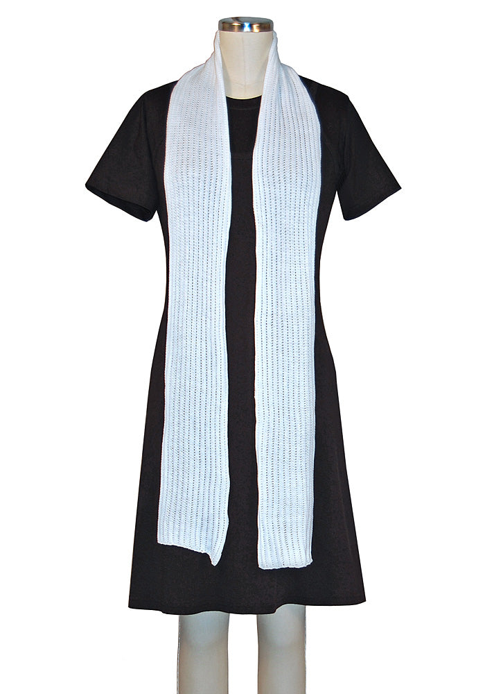 Bolivian Cotton Knit Scarf