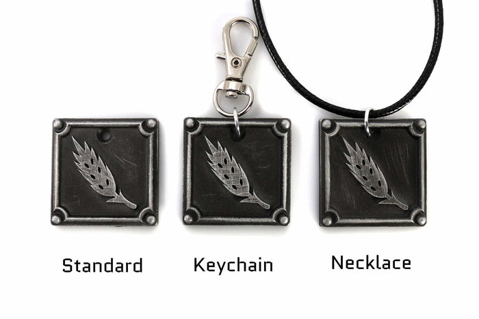 Botanist FFXIV Gathering Charm - BTN Metal Resin, Disciple of the Land Final Fantasy 14 FF14 - LootCaveCo