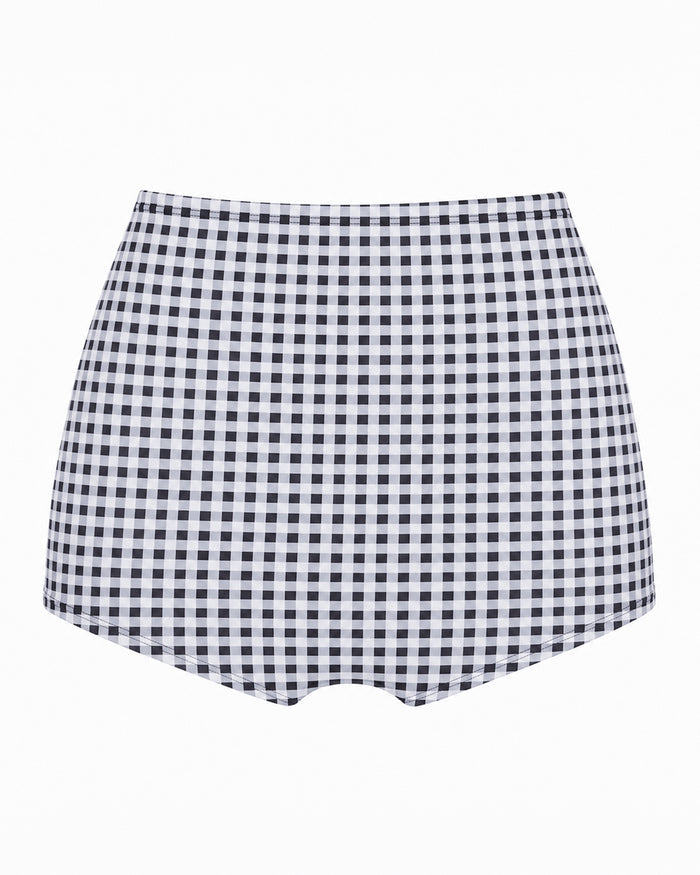 Outline image of Boy Shortie - Gingham