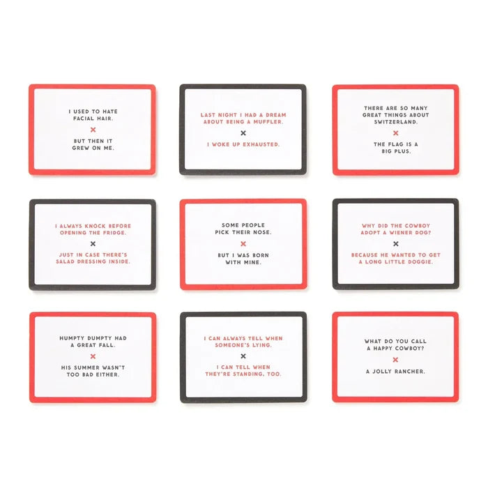 Brass Monkey Emergency Dad Jokes Card Set