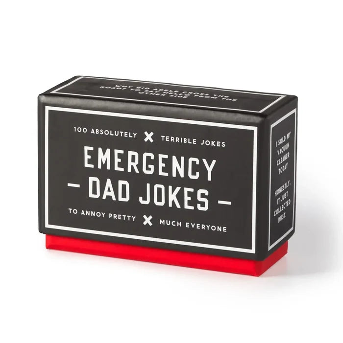 Brass Monkey Emergency Dad Jokes Card Set