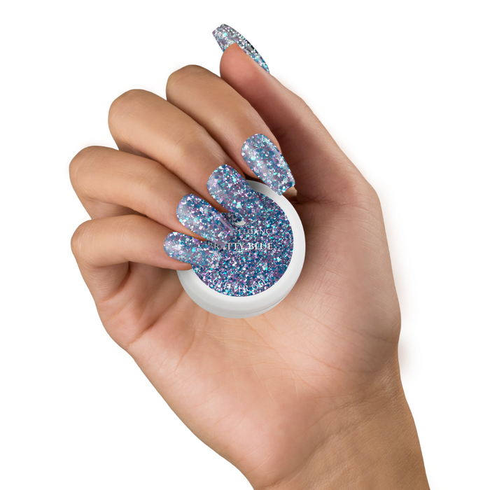 Bratty Blue | Light Elegance Glitter